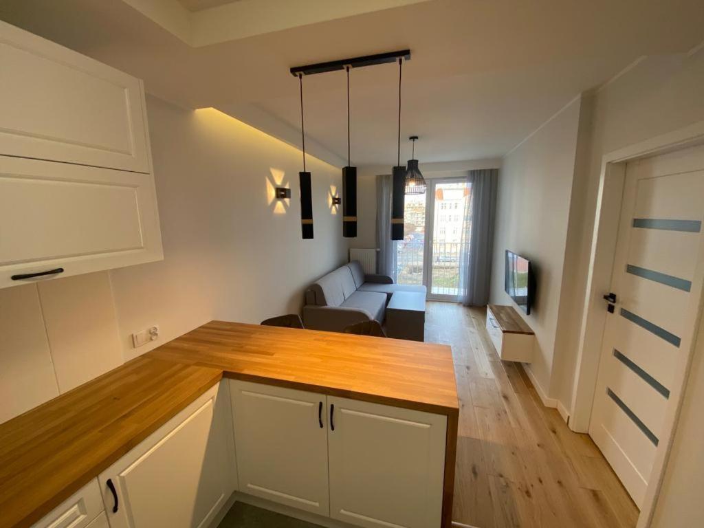 Apartament Aura Rybaki กดัญสก์ ภายนอก รูปภาพ