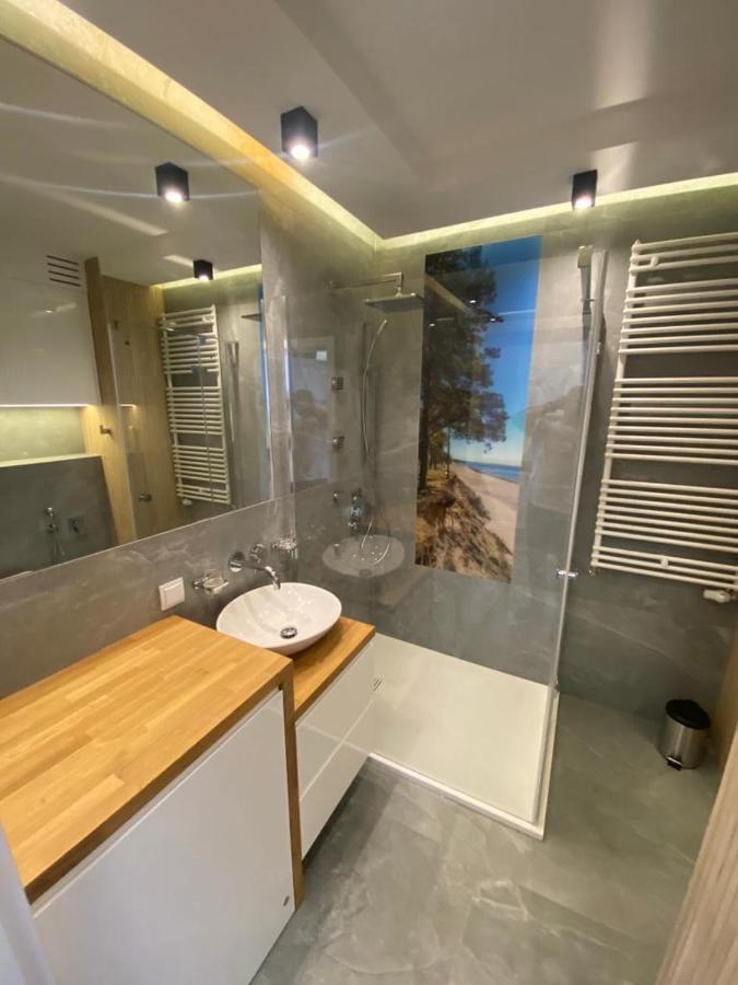 Apartament Aura Rybaki กดัญสก์ ภายนอก รูปภาพ