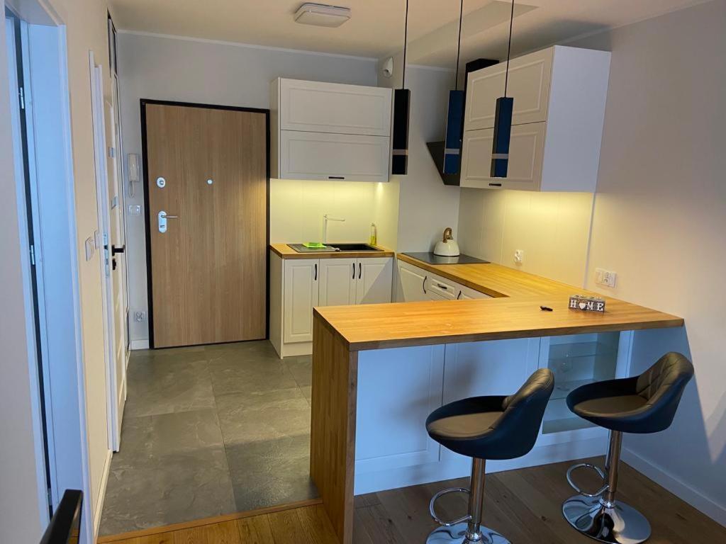 Apartament Aura Rybaki กดัญสก์ ภายนอก รูปภาพ